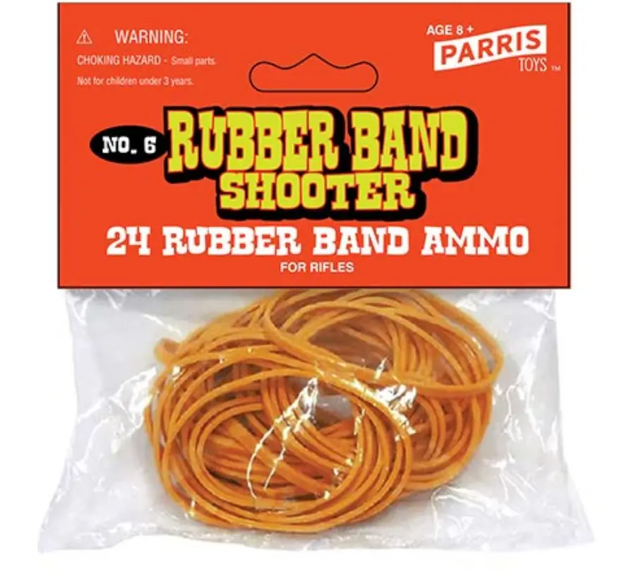 #6 Rubber Bands For Rifles 1
