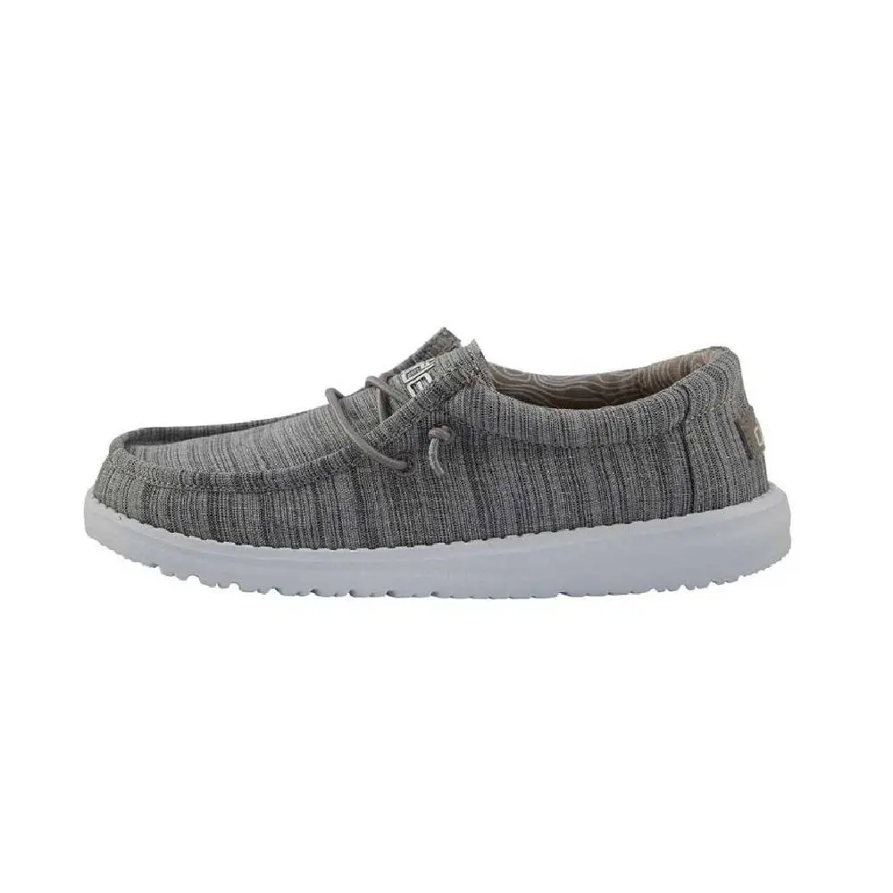 Hey Dude Youth Wally - Linen Stone 1