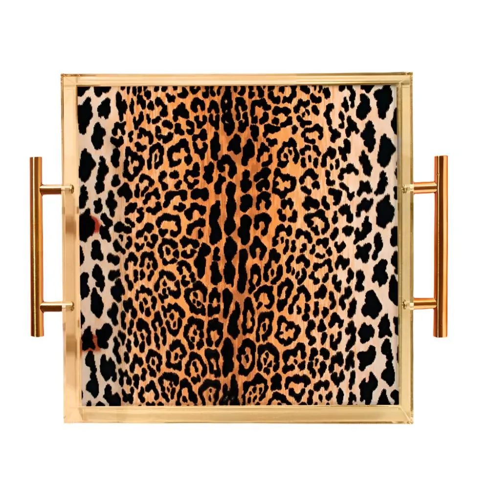Leopard Print Large Tray - Final Sale 1