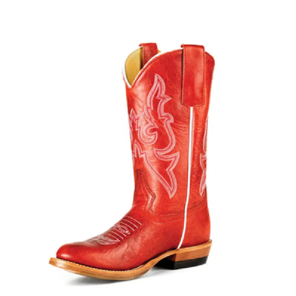 Macie Bean Girl's Rodeo Red Cowgirl Boot 1
