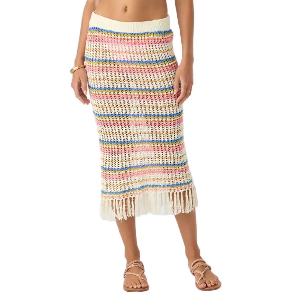 O'neill Ryan Stripe Cover-Up Skirt 1