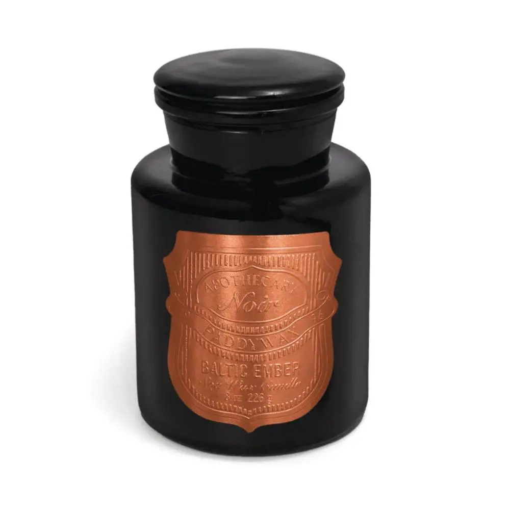 Paddywax Apothecary Noir 8Oz Candle - Baltic Ember 1