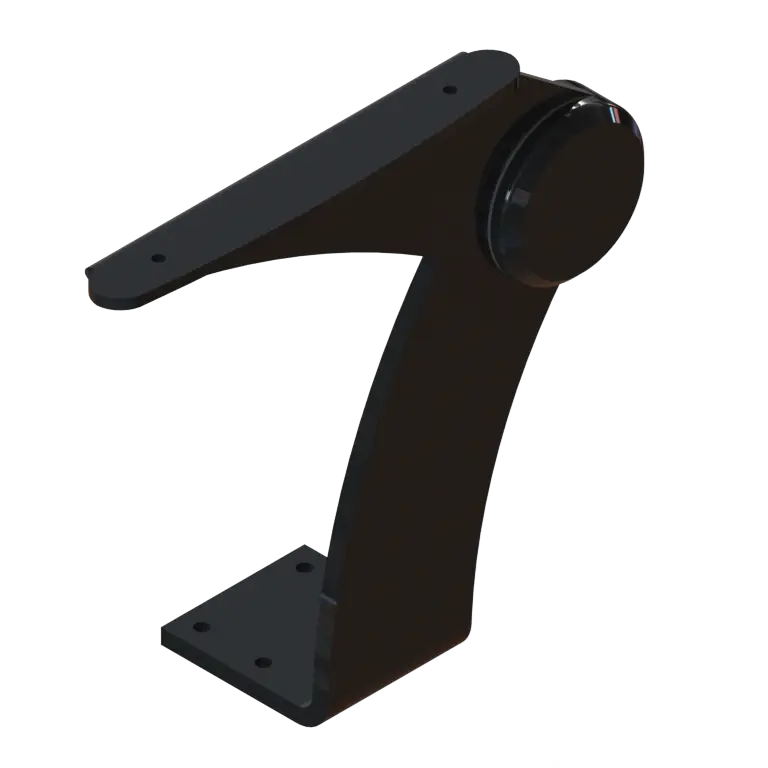 Taco Marine Pivot Armrest Port Side Aluminum Powder Coated Black K10-0004A-Bka 1