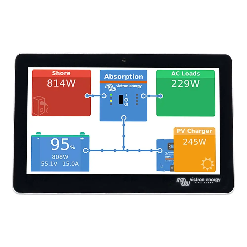 Victron Gx Touch 70 Flush Mount Display - 7" [Bpp900455170] 1