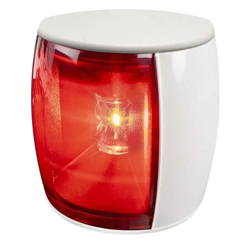 Hella Marine Naviled Pro Port Navigation Lamp - 2Nm - White Shroud [017460011] 1
