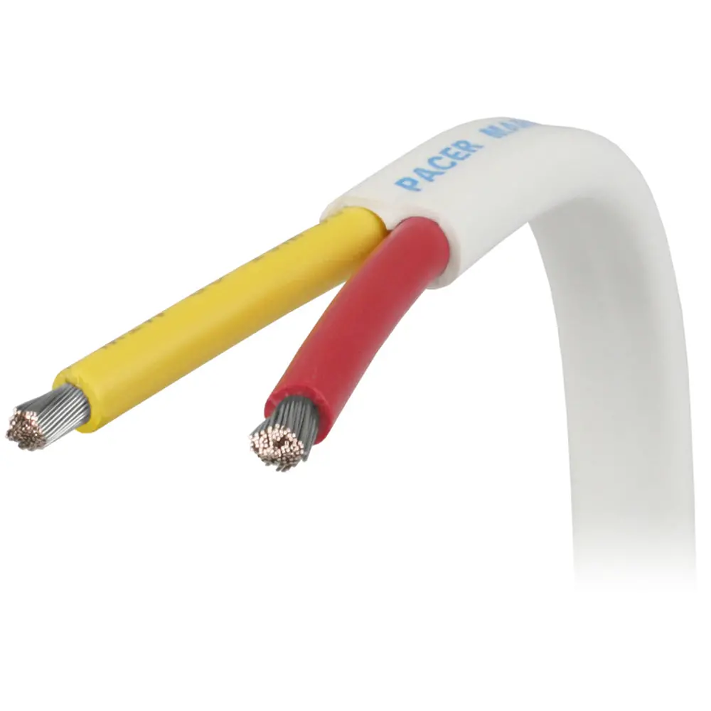 Pacer 6/2 Awg Safety Duplex Cable - Flat Cable - Red/Yellow - Sold By The Foot [W6/2Ryw-Ft] 1