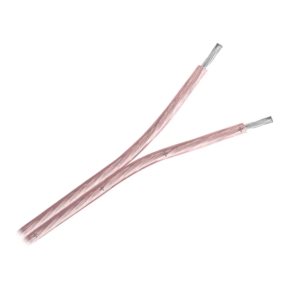 Pacer Clear 14/2 Awg Two Conductor Speaker Wire - 250' [W14-2Aclr-250] 1