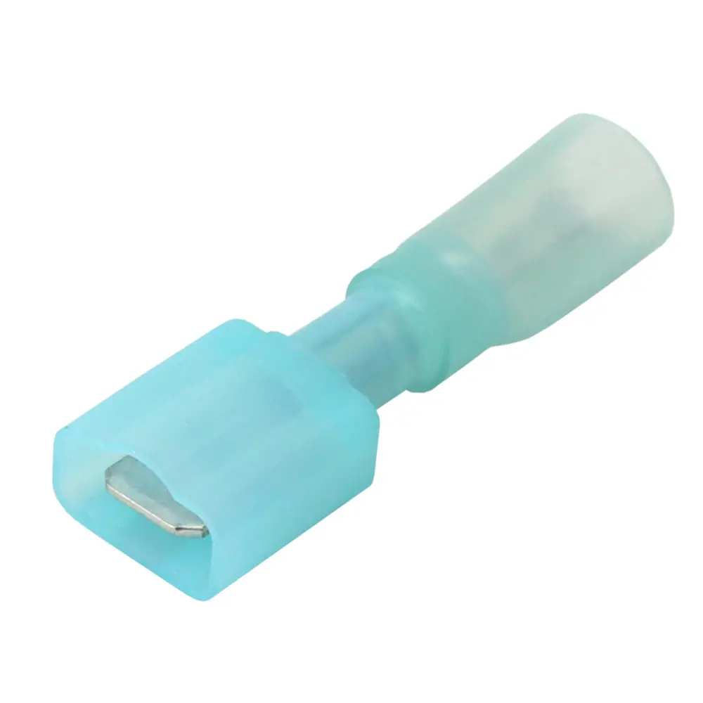 Pacer 16-14 Awg Fully-Insulated Male Disconnect Terminal - Blue - 100 Pack [Tde14-250Fim-100] 1