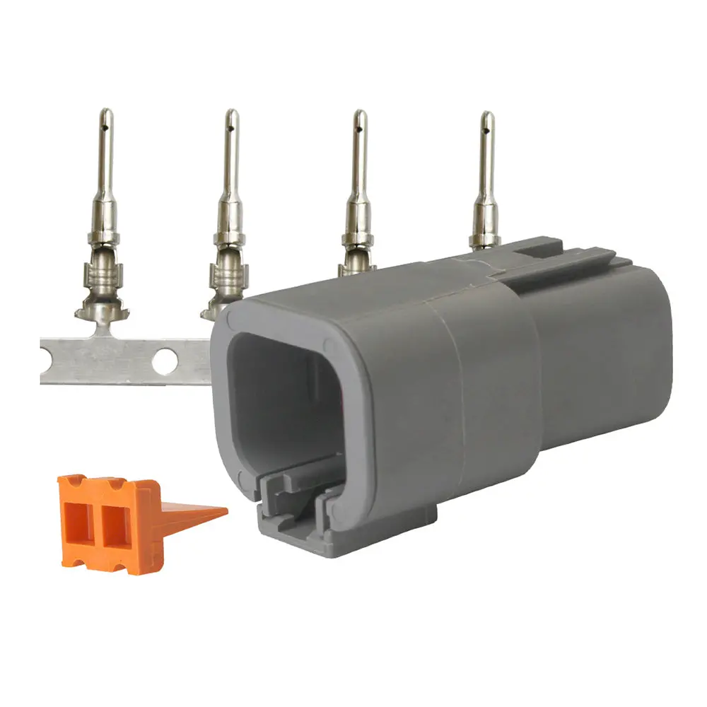 Pacer Dtp Deutsch Receptacle Repair Kit - 14-12 Awg (4 Position) [Tdtp04f-4Rp] 1
