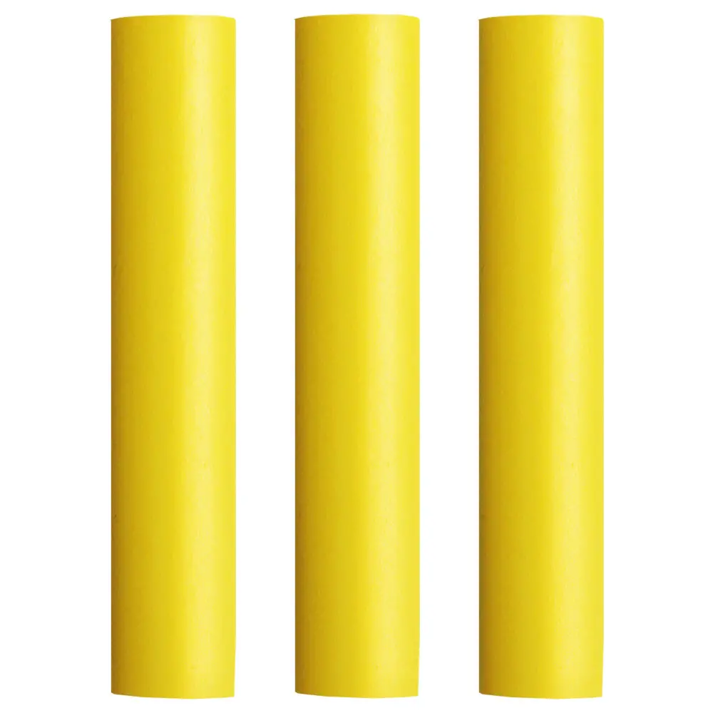 Pacer Battery Cable Heat Shrink Tubing - 1" X 12" - Yellow (3-Pieces) [Behs1-12Yl-3] 1