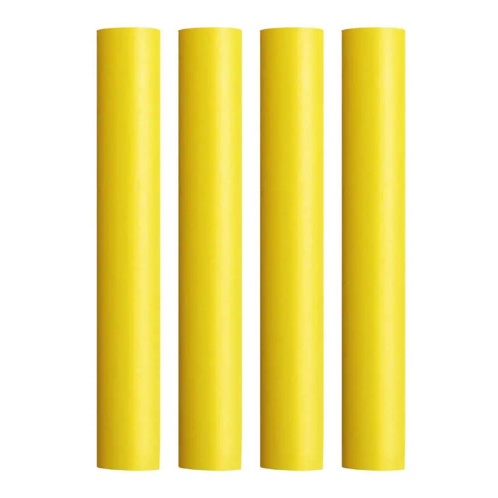 Pacer Battery Cable Heat Shrink Tubing - 3/4" X 12" - Yellow (4-Pieces) [Behs3/4-12Yl-4] 1