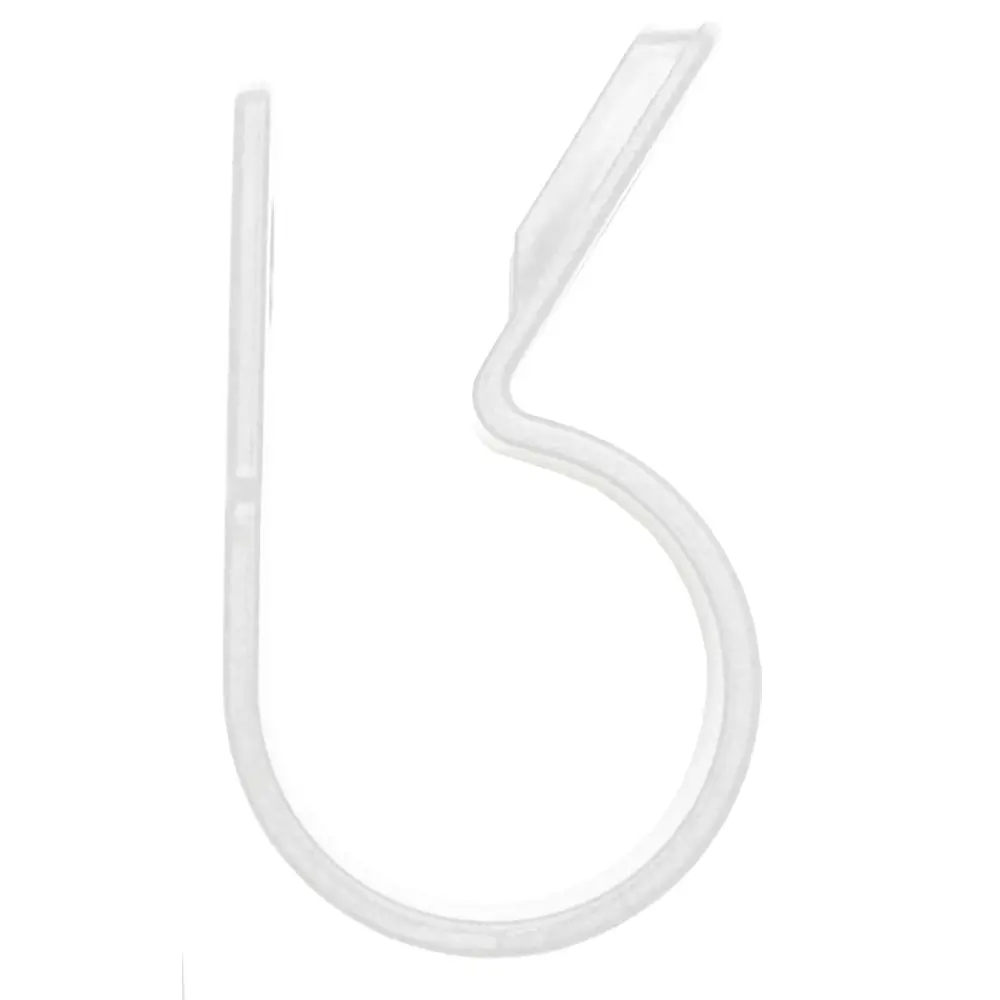 Pacer Nylon C-Clamps - 1" - Natural Color - 25 Pack [Bcch16-25] 1