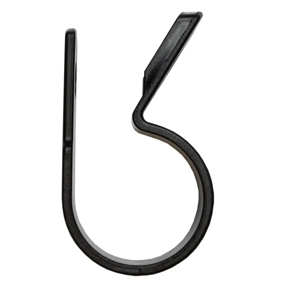 Pacer Uv Resistant Nylon C-Clamps - 1/2" - Black - 25 Pack [Bcch08-25Bk] 1