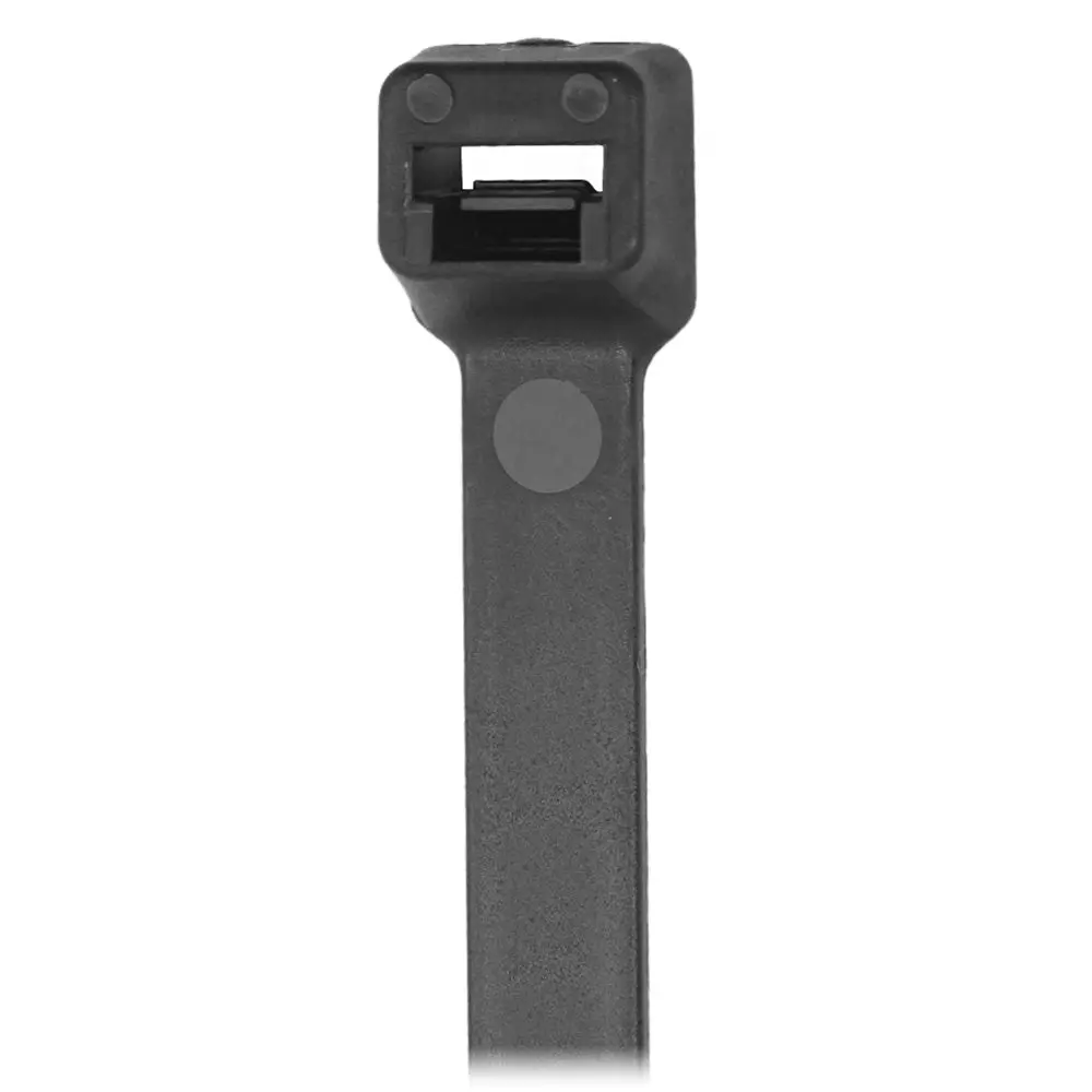 Pacer 14" Cable Tie - Black - 50Lb Tensile Strength - 4" Bundle Diameter - 100 Piece Bag [Ct4s-100Bk] 1