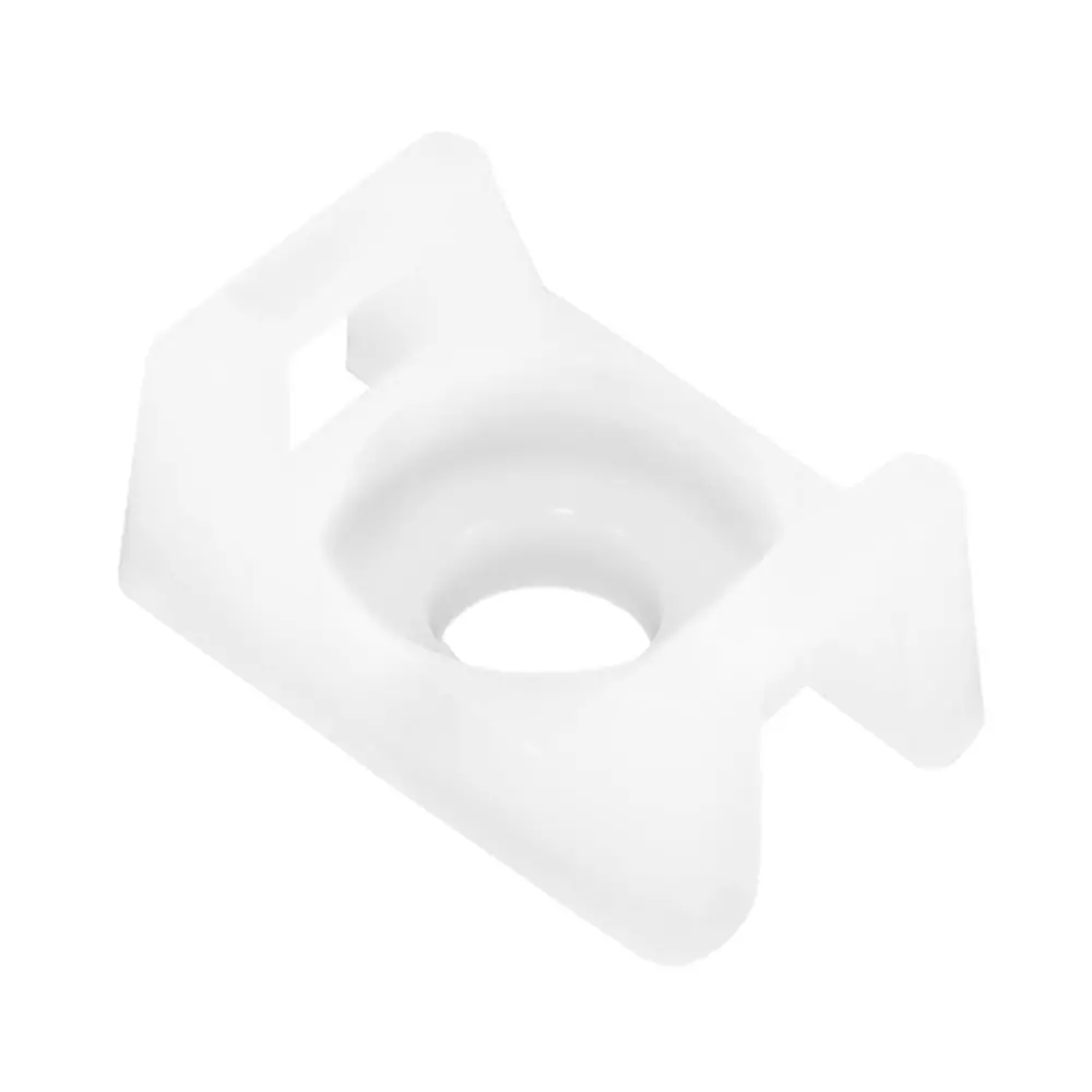 Pacer Screw Down Cable Tie Mount - #8 Screw Mount Method - Natural Color - 100 Pack [Ctm2s8-100] 1