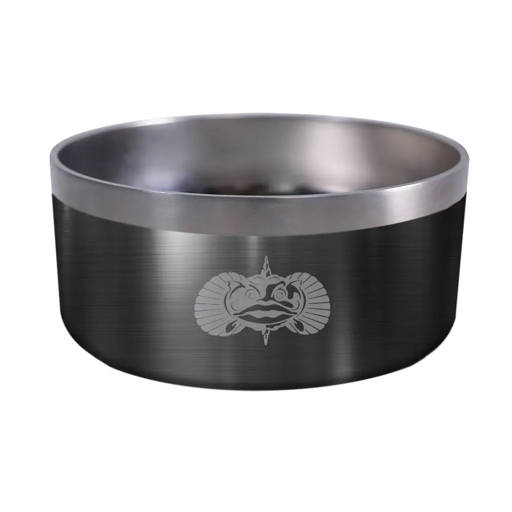 Toadfish Non-Tipping Dog Bowl - Graphite [1081] 1