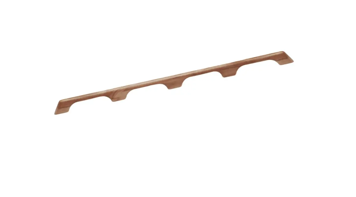 Whitecap 60106 Solid Teak Handrail - 4 Loop 1