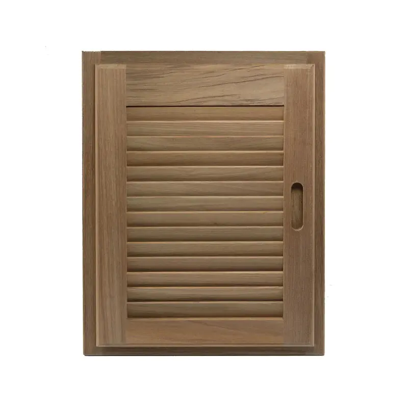 Whitecap Louvered Door & Frame Left Hand Opening 15" X 20" Part 60725 1