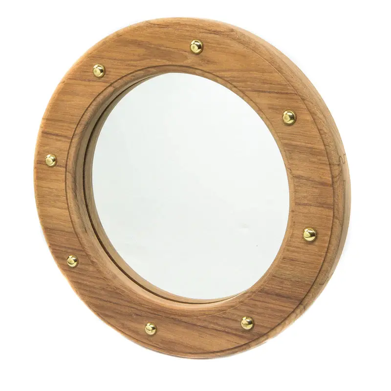 Whitecap Oval Porthole Mirror 10-1/2" Diameter Part 62540 1